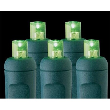 Reinders Reinders 5MM50GRN 5mm Wide Angle Lens LED Light Strings - Green 5MM50GRN